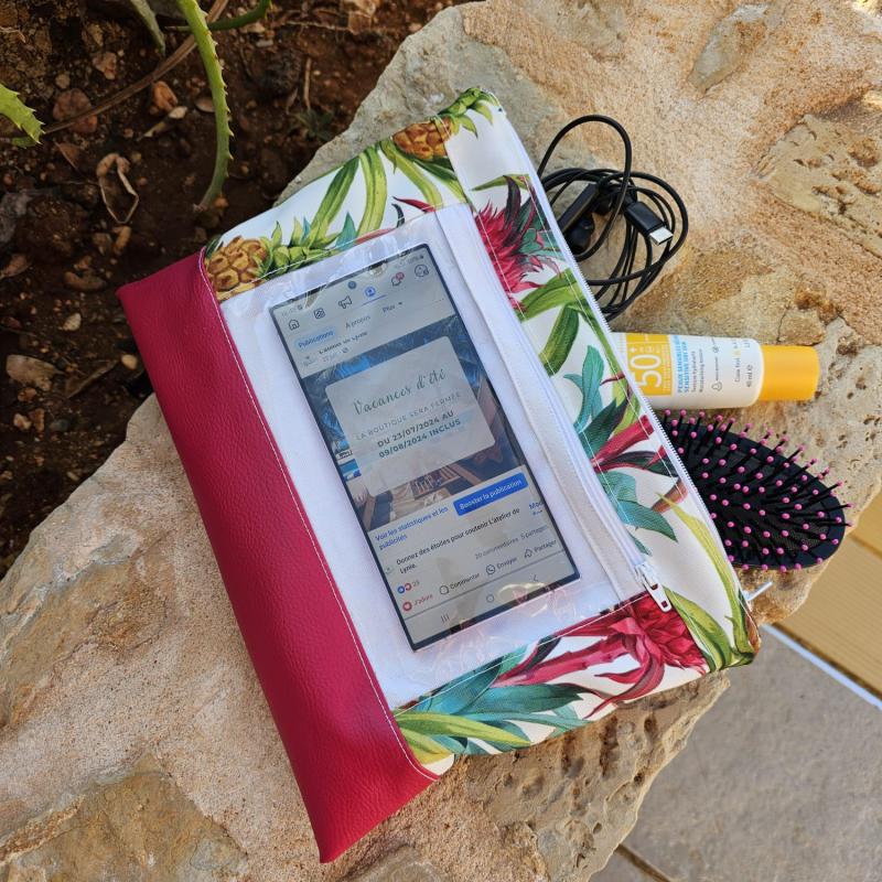 pochette-de-plage-gsm for L'atelier de Lynie