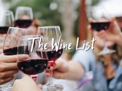 The wine list