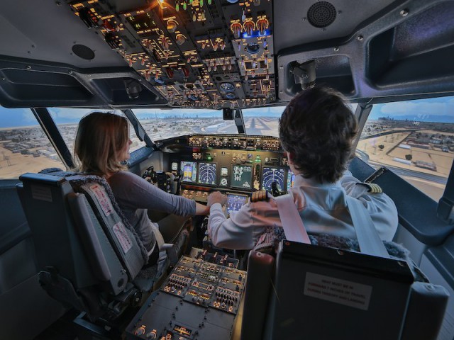 Pilotez un Boeing 737 à l'European Flight Simulator de Gosselies