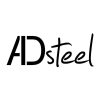 logo for AD steel