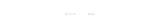 logo for Billie Rose store & cafe