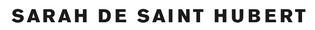 logo for SARAH DE SAINT HUBERT