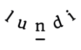logo for Lundi