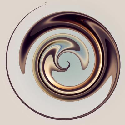 spiralisme-peinture-numerique-charline-lance-400 for CHARLINE LANCEL