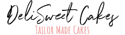 logo for DeliSweet Cakes